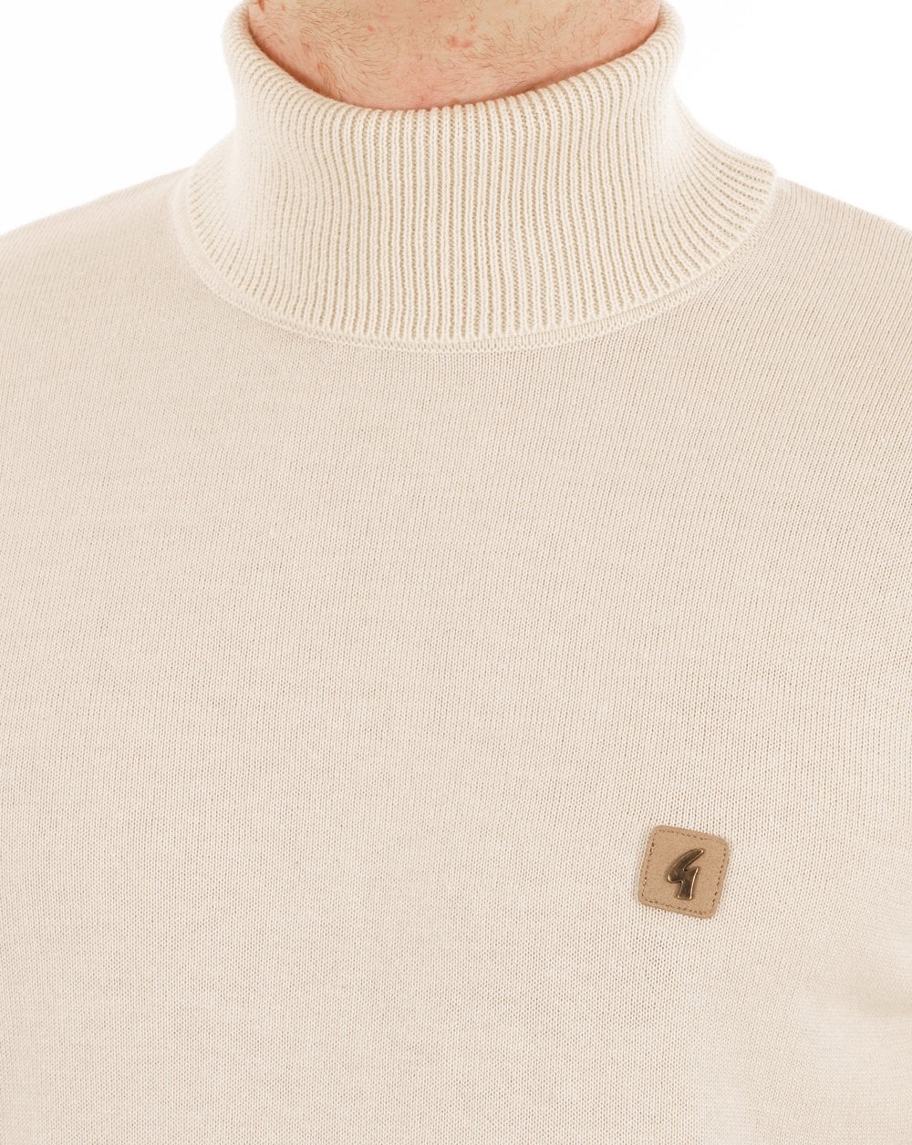 Gabicci Vintage Ricardo Rollkragenpullover Creme