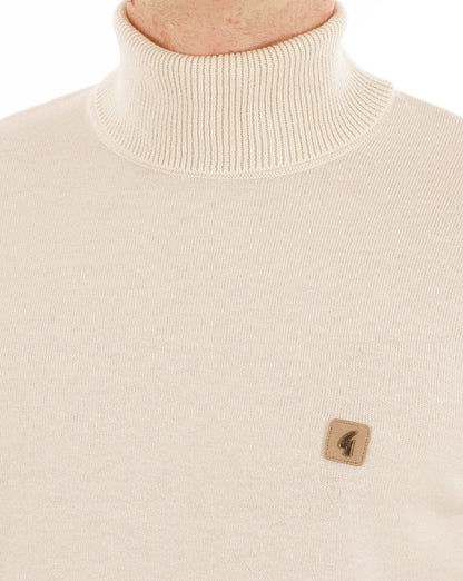 Gabicci Vintage Ricardo Rollkragenpullover Creme
