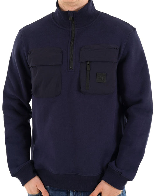 Peaceful Hooligan Altman Sweatshirt Navy