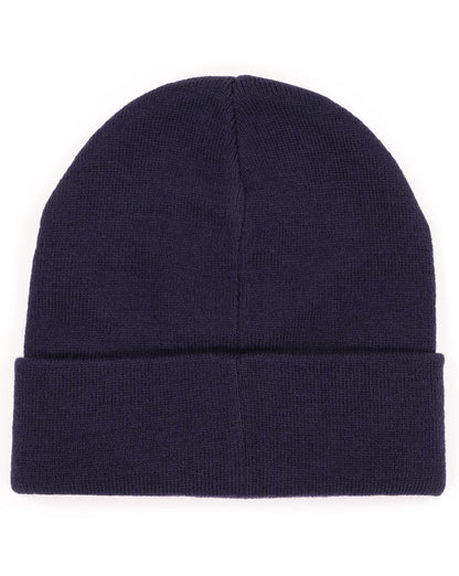 Marshall Artist Strickmütze mit gewebtem Abzeichen, Marineblau