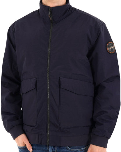 Napapijri Giovi Winter Kurzjacke Blau Marine