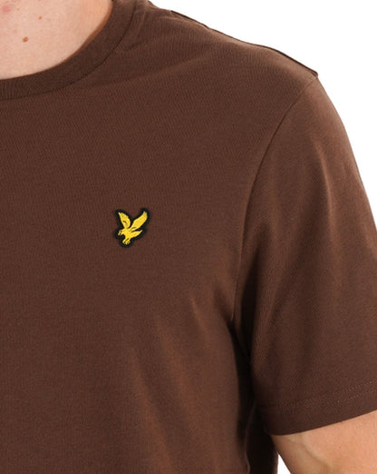 Lyle & Scott T-Shirt Flaschenbraun