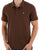 Lyle & Scott Plain Polo Shirt Bottle Brown