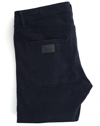 Lois Terrace Hose aus gebürstetem Moleskin, Marineblau