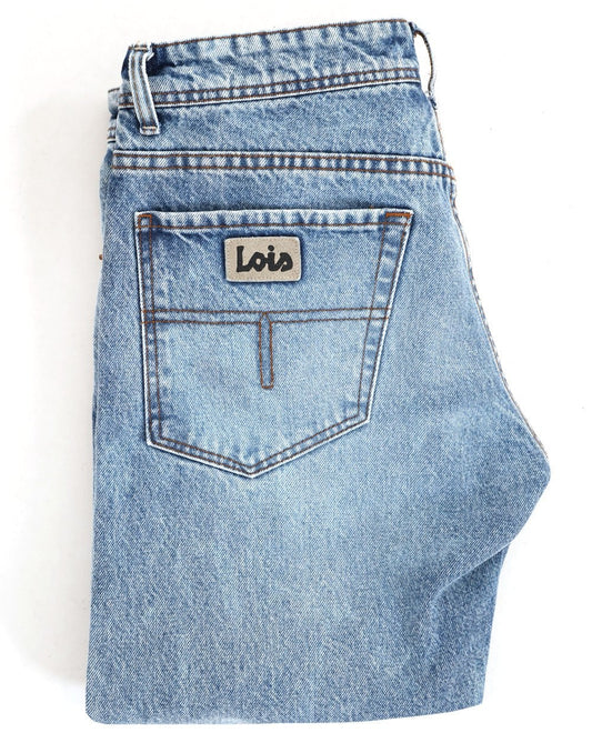 Lois Marvin Classic Straight Leg Jeans, helle Waschung