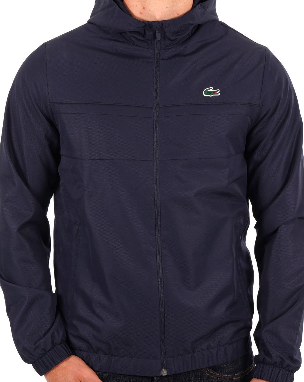 Lacoste Sport Kapuzenjacke Marineblau