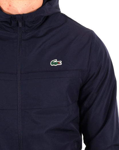 Lacoste Sport Kapuzenjacke Marineblau
