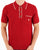 Gabicci Vintage Roy Archive Polo Cherry