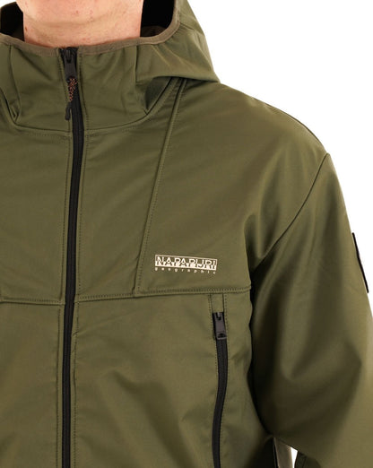 Napapijri Biois Softshelljacke Tea Leaf
