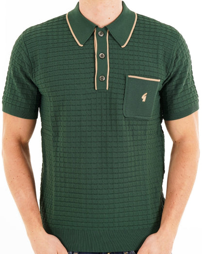 Gabicci Vintage Roy Archive Polo Grün