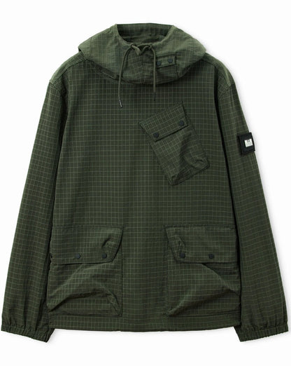 Weekend Offender Grohl Overhead-Jacke Dunkelgrün