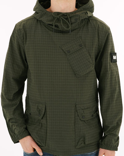 Weekend Offender Grohl Overhead-Jacke Dunkelgrün