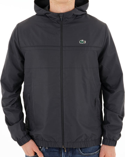 Lacoste Sport Kapuzenjacke Graphit