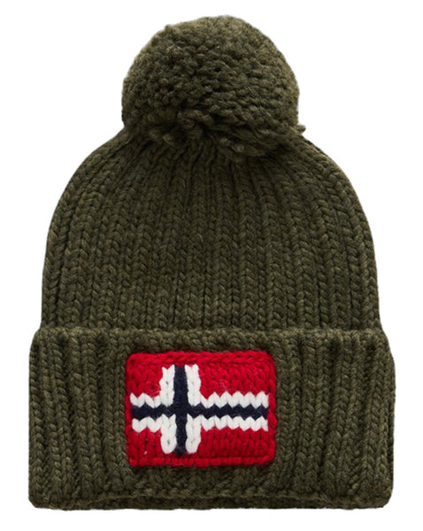 Napapijri Semiury Bobble Hat Tea Leaf