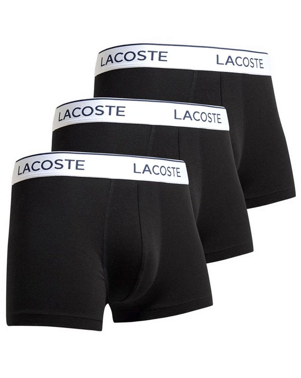 Lacoste Dreierpack Boxershorts Schwarz