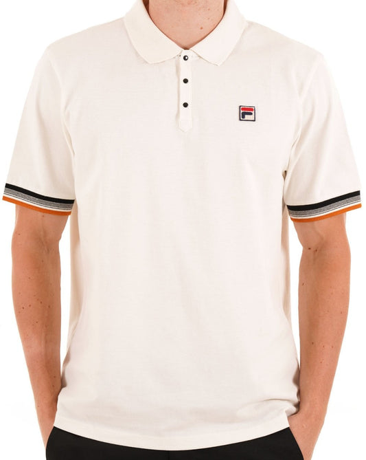 Fila Vintage Fila Vintage Zev Poloshirt Gardenia