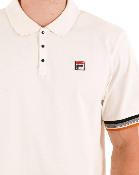 Fila Vintage Fila Vintage Zev Poloshirt Gardenia