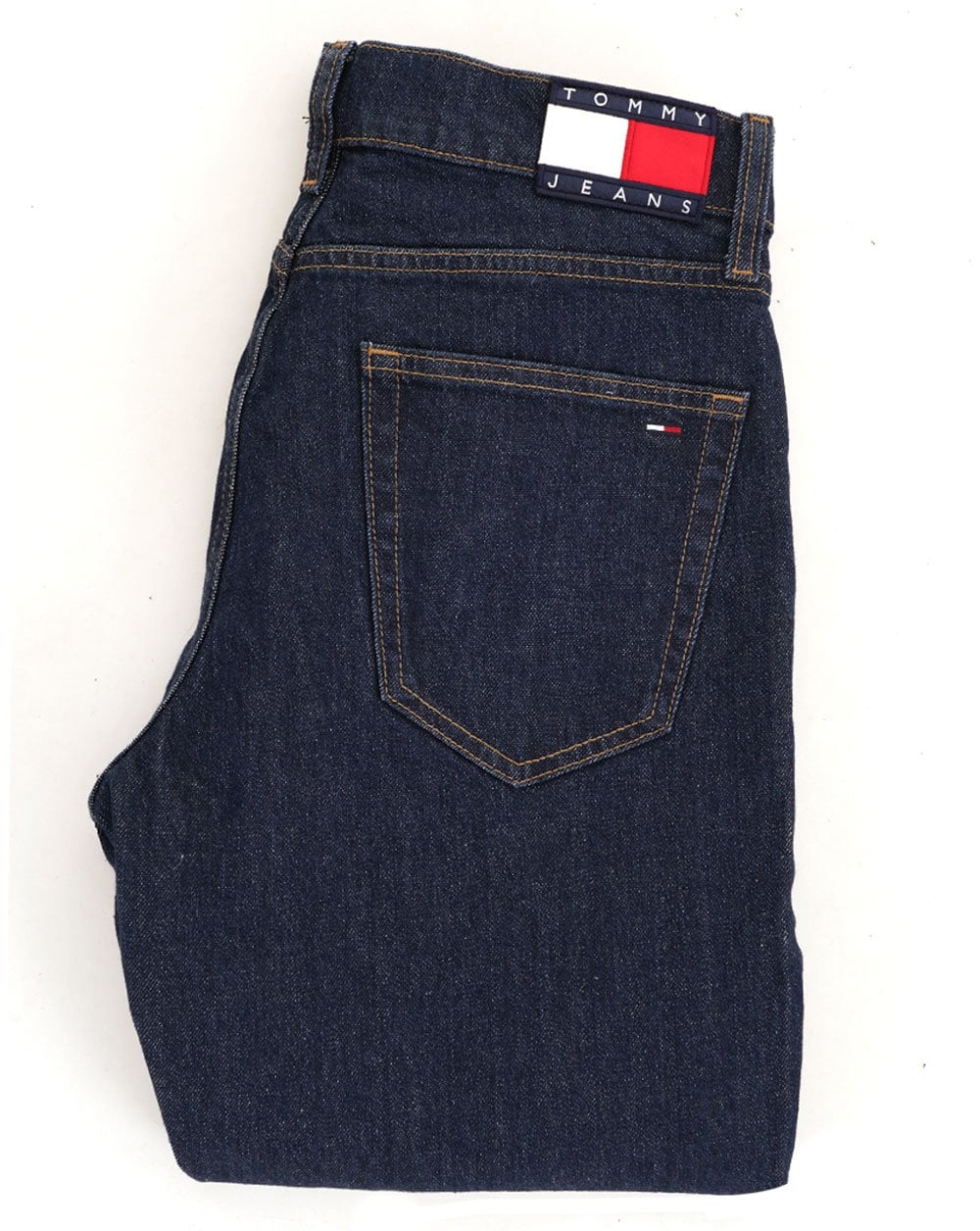 Tommy Jeans Ryan Slim Straight Jeans, dunkler Denim