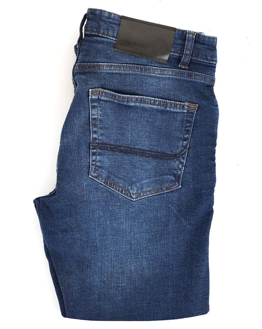 80er-Jahre-Casual-Klassiker: Boston Bootcut Jeans, Dunkelblau