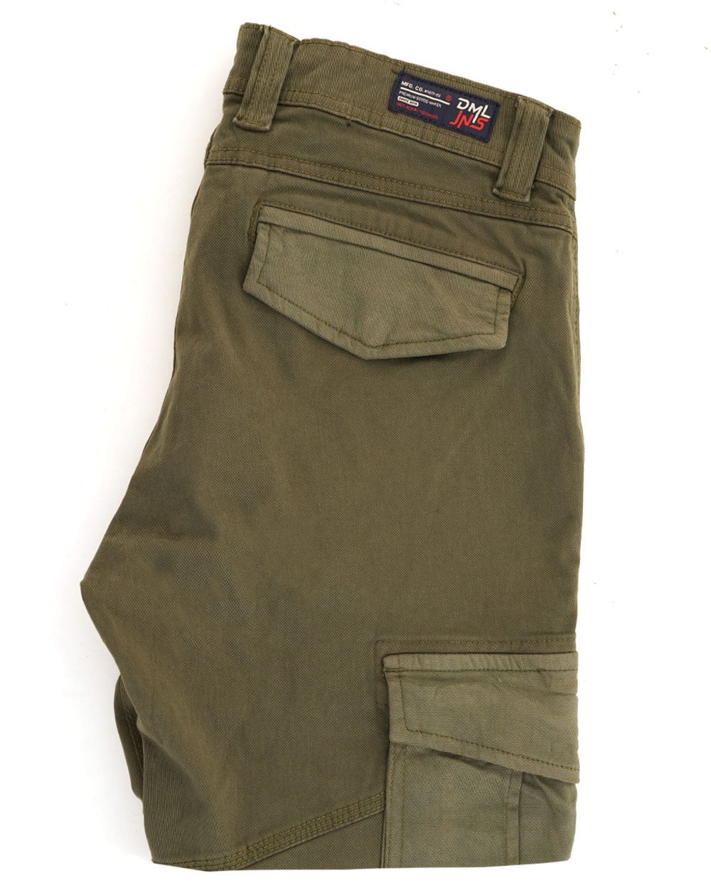 Lässige Klassiker der 80er Jahre: Lennon Cargohose in Olivgrün
