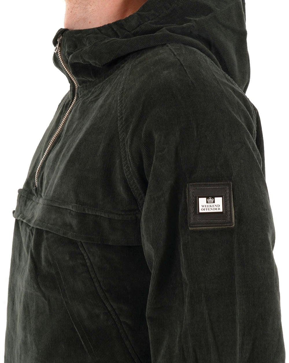 Weekend Offender Wynwood Cord Overhead Dark Green