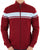 Sergio Tacchini Masters Track Top Claret/Sky Blue