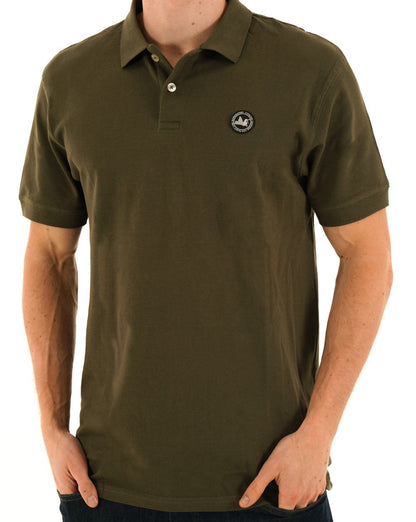 Friedlicher Hooligan Cash Polo Olive
