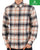 Benetton Flannel Check Shirt Creamy White