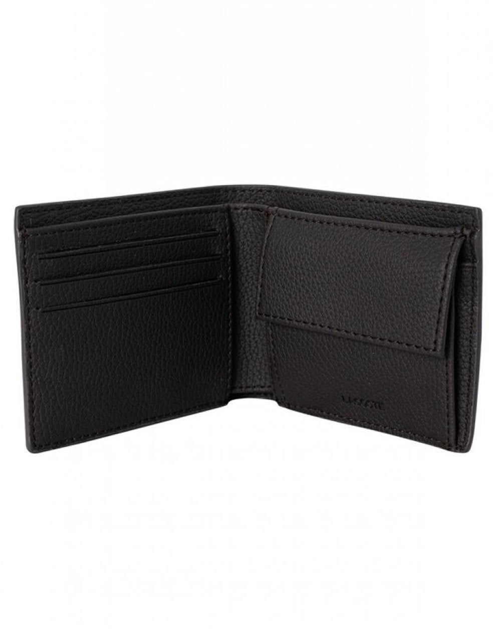 Lacoste Billfold Münzgeldbörse Schwarz