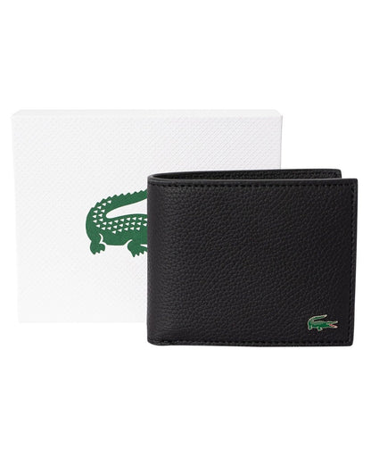 Lacoste Billfold Münzgeldbörse Schwarz