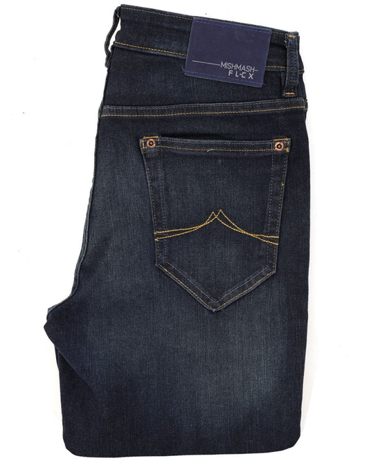 Mish Mash Mish Mash Flex Slim Jeans Dark Denim