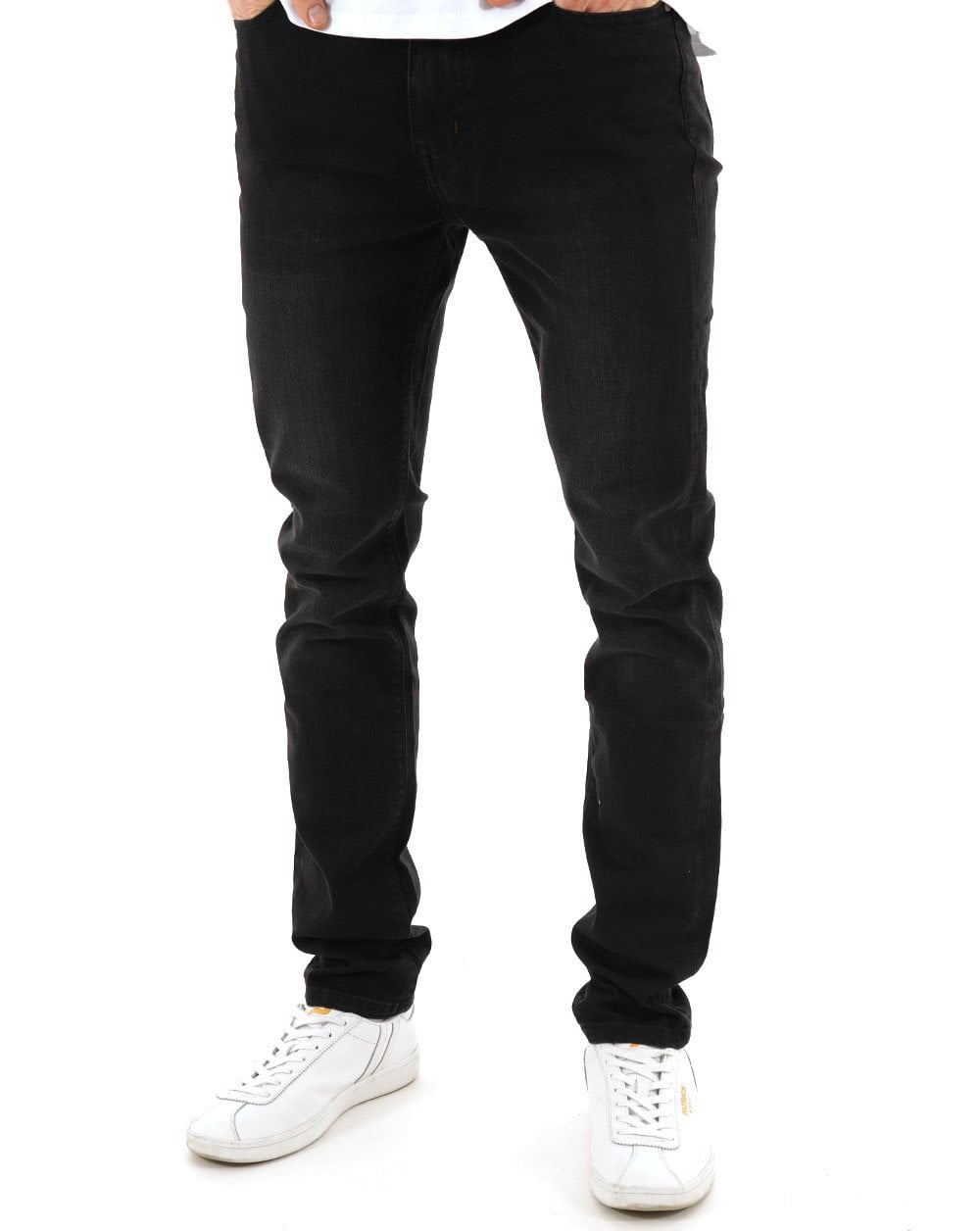 Mish Mash Slim Fit Jeans Schwarz