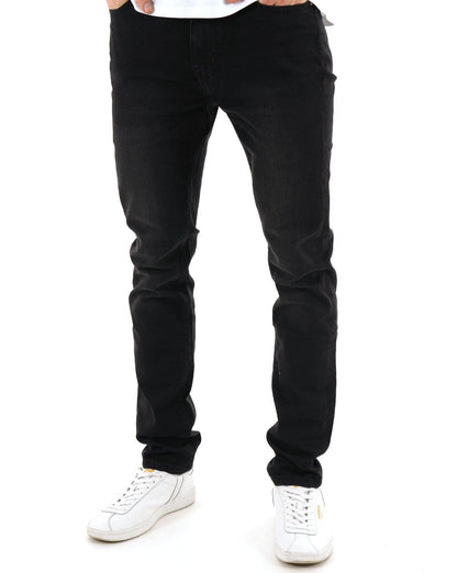 Mish Mash Slim Fit Jeans Schwarz