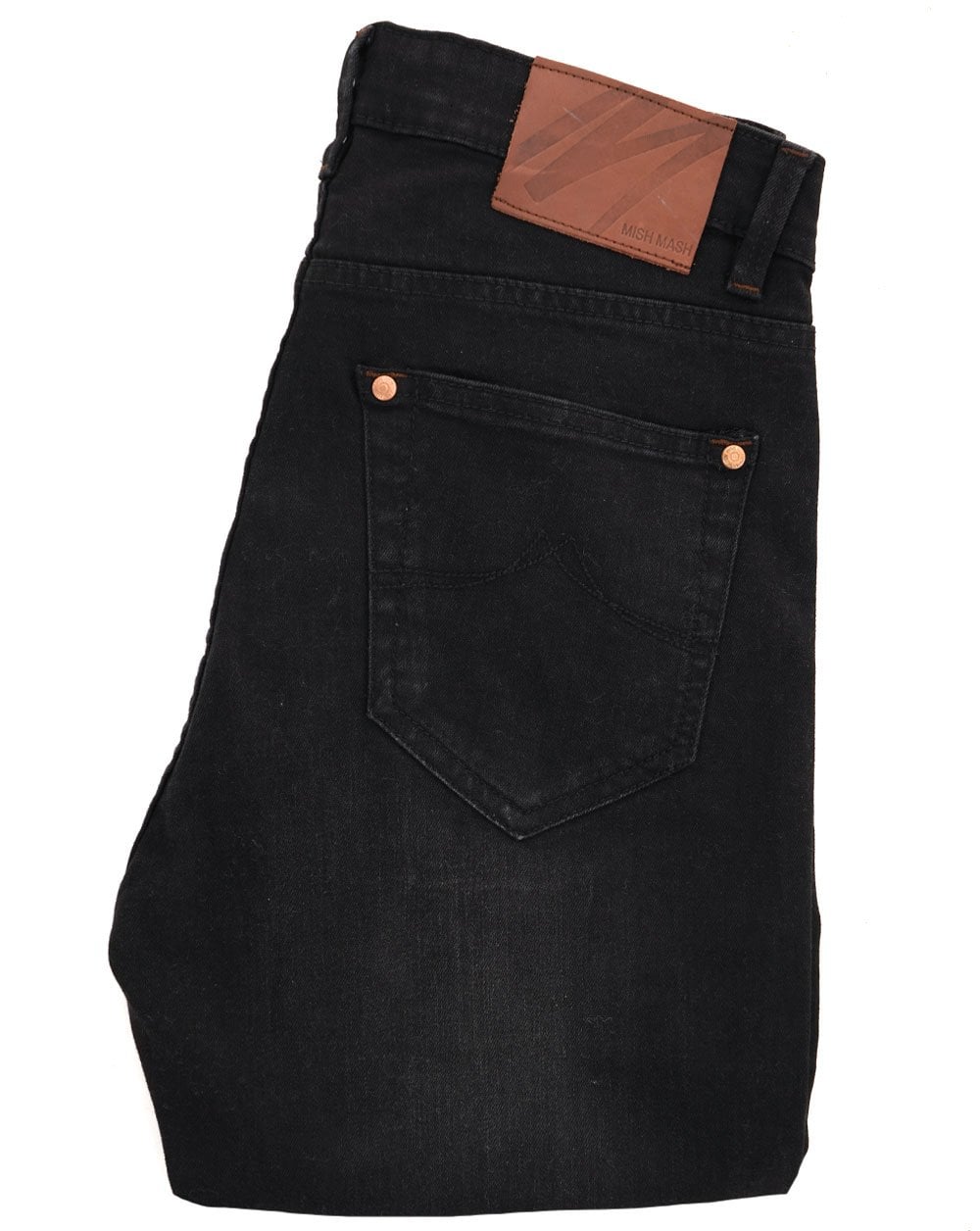 Mish Mash Slim Fit Jeans Schwarz