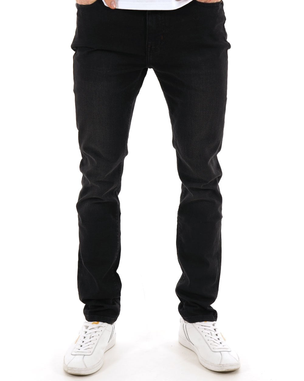 Mish Mash Slim Fit Jeans Schwarz