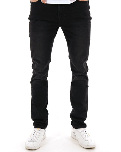 Mish Mash Slim Fit Jeans Schwarz