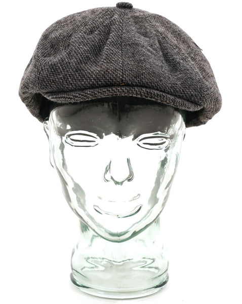 Heritage Traditions Tweed Newsboy Cap Salt & Pepper
