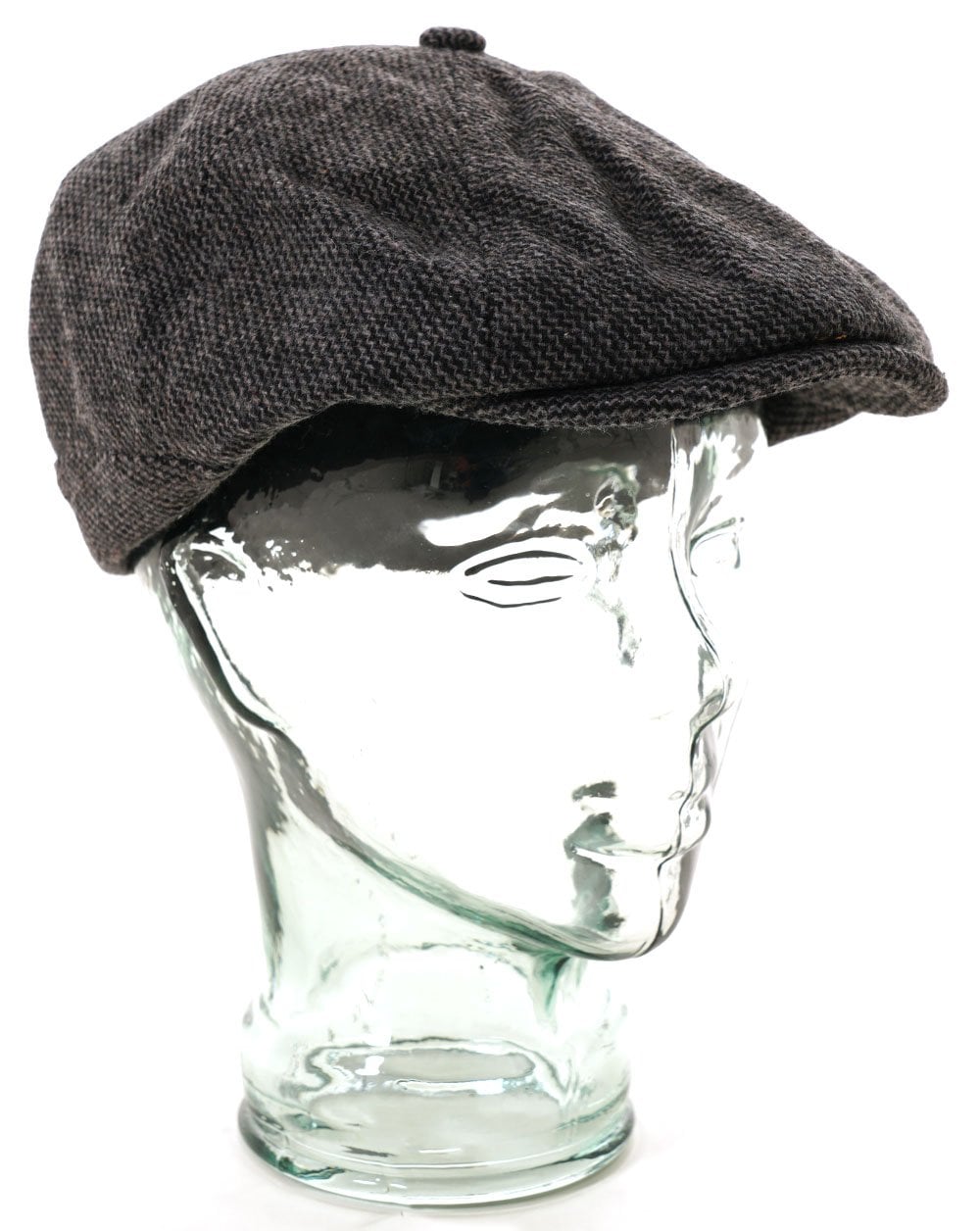 Heritage Traditions Tweed Schiebermütze Salz & Pfeffer