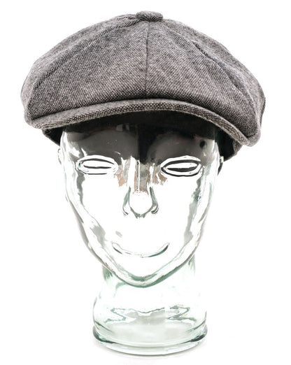 Heritage Traditions Baker Boy Cap, grauer Twill