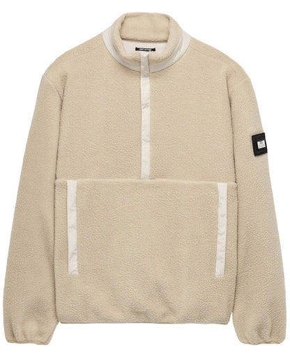 Weekend Offender Viertelreißverschluss Sherpa Fleece Calcium