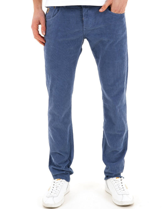 Lois Sierra Needle Cords Washed Blue
