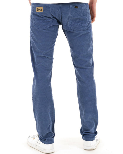 Lois Sierra Needle Cords Washed Blue
