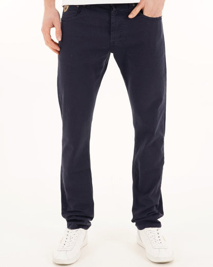 Lois Terrace Baumwoll-5-Pocket-Jeans, Neu Marineblau