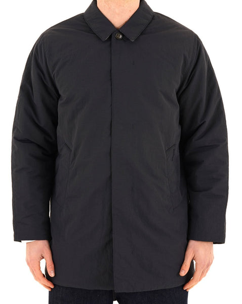Barbour Lorden Quilted Showerproof Mac Dark Navy