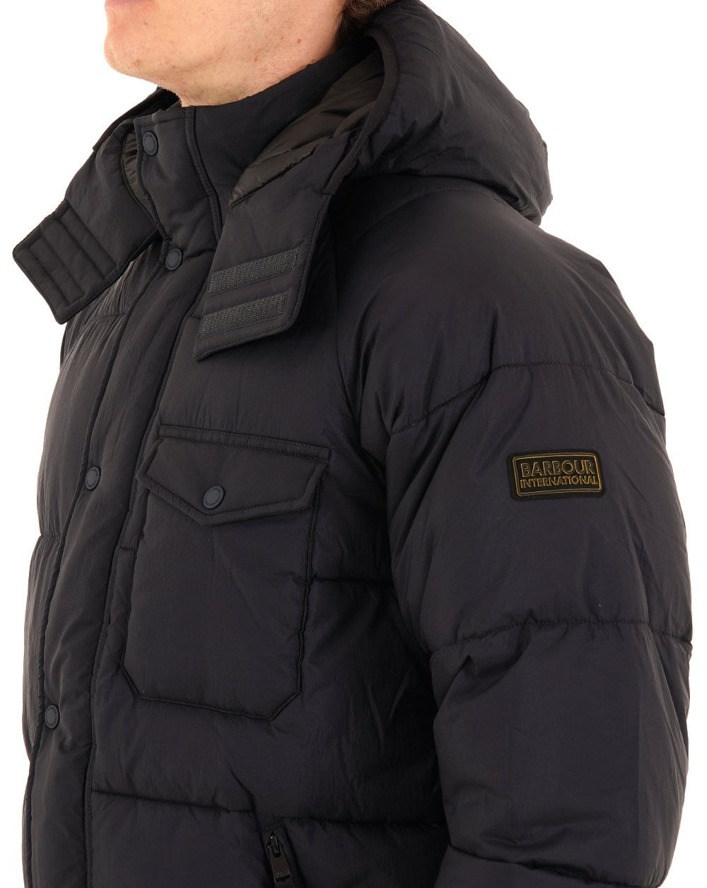 Barbour International Haze Steppjacke Marineblau