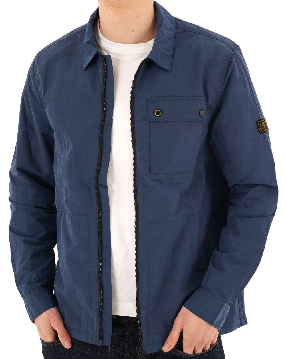 Barbour International Inline Overshirt Insignia Blue
