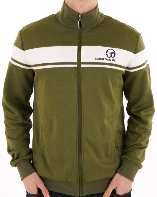 Sergio Tacchini Masters Trainingsjacke Khaki Gardenia