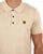 Gabicci Vintage Jackson Knitted Polo Cream