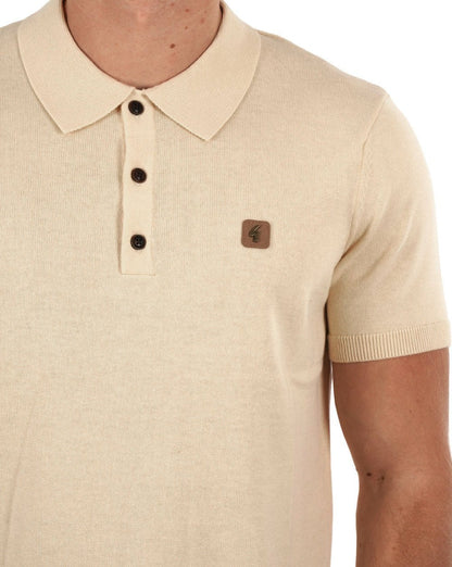 Gabicci Vintage Jackson Strickpolo Creme