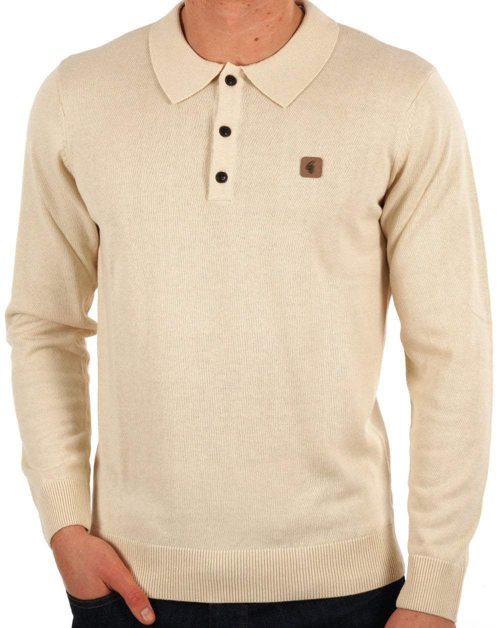Gabicci Vintage Francesco Strickpolo Creme